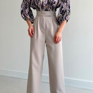 Elastic Waist Satin Shirt - Brand: Reyon - Women & Kids, Baby Clothes Wholesale - TheBS Women