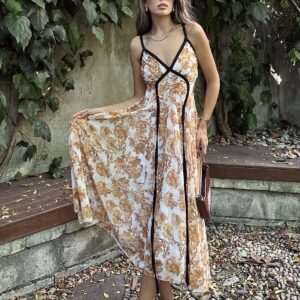 Piping Dress - - Brand: Reyon - Women & Kids, Baby Clothes Wholesale - TheBS Women