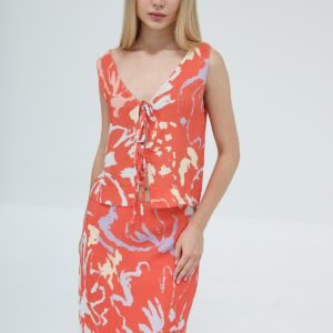 Lace Blouse Skirt Set - Brand: Reyon - Women & Kids, Baby Clothes Wholesale - TheBS Women