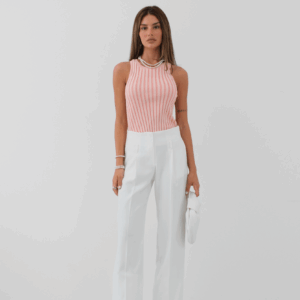 Ribbed Swim Neck Blouse - Brand: Black Fashion - Women & Kids, Baby Clothes Wholesale - TheBS Women