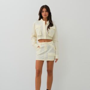 Pocket Detail Parachute Skirt - Brand: Black Fashion - Women & Kids, Baby Clothes Wholesale - TheBS Women