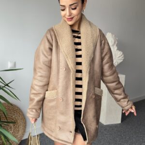 Fur Coat - Brand: Cream Rouge - Women & Kids, Baby Clothes Wholesale - TheBS Women