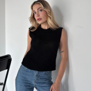 Knitted Bodysuit With Back Buttons - Brand: Cream Rouge - Women & Kids, Baby Clothes Wholesale - TheBS Women