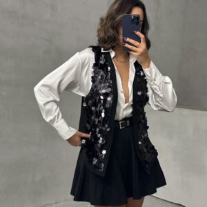 Sequin Vest - Brand: Topshow - Women & Kids, Baby Clothes Wholesale - TheBS Women