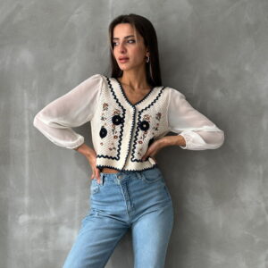 StoneButtoned Short Wholesale Cardigan - Brand: Topshow - Women & Kids, Baby Clothes Wholesale - TheBS Women