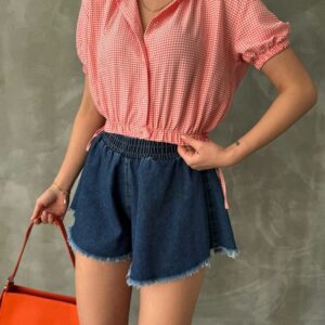 Pitikare Shirt With Elastic Waist - Brand: Topshow - Women & Kids, Baby Clothes Wholesale - TheBS Women