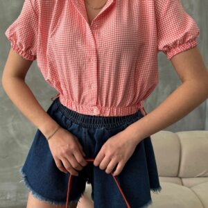 Pitikare Shirt With Elastic Waist - Brand: Topshow - Women & Kids, Baby Clothes Wholesale - TheBS Women