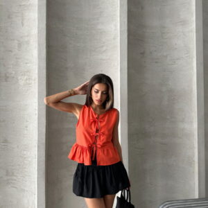 Front Tie Blouse - Brand: Topshow - Women & Kids, Baby Clothes Wholesale - TheBS Women