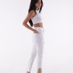 Stoned Asymmetrical Leg Trousers - Brand: XLove - Women & Kids, Baby Clothes Wholesale - TheBS Women