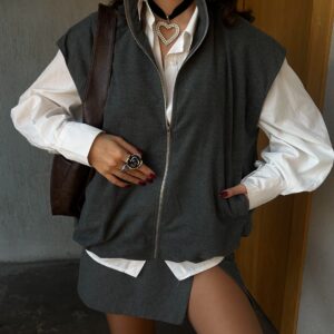 Raised Polyviscose Lined Balloon Vest 28266 - Brand: First Angels - Women & Kids, Baby Clothes Wholesale - TheBS Women