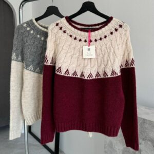 Hair Knitted Sweater -& Cherry - Brand: Cream Rouge - Women & Kids, Baby Clothes Wholesale - TheBS Women