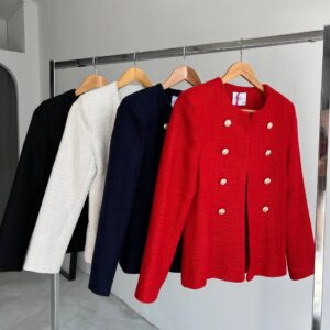 Button Detailed Jacket - Brand: Cream Rouge - Women & Kids, Baby Clothes Wholesale - TheBS Women
