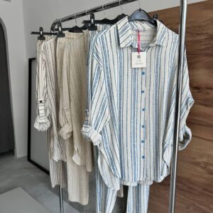 Basic Striped Set - Brand: Cream Rouge - Women & Kids, Baby Clothes Wholesale - TheBS Women