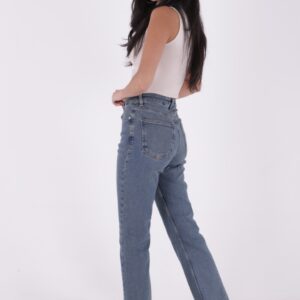Tasseled High Waist Mom Fit Jean - Brand: XLove - Women & Kids, Baby Clothes Wholesale - TheBS Women