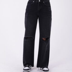 Laser Wide Leg Jeans - Brand: XLove - Women & Kids, Baby Clothes Wholesale - TheBS Women