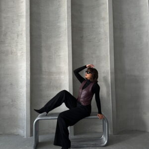 Buttoned Leather Vest - Brand: Topshow - Women & Kids, Baby Clothes Wholesale - TheBS Women