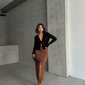 Leopard Print Skirt - Brand: Topshow - Women & Kids, Baby Clothes Wholesale - TheBS Women