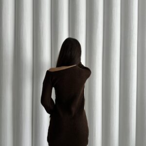 Half Moon Raised Dress - Brand: My Fashion - Women & Kids, Baby Clothes Wholesale - TheBS Women