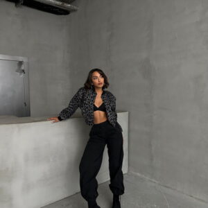 Leopard Leopard Patterned Cachet Coat - Brand: Topshow - Women & Kids, Baby Clothes Wholesale - TheBS Women