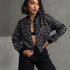 Leopard Leopard Patterned Cachet Coat - Brand: Topshow - Women & Kids, Baby Clothes Wholesale - TheBS Women