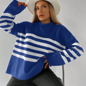 Pique Striped Sweater - Brand: My Fashion - Women & Kids, Baby Clothes Wholesale - TheBS Women