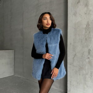 Feathered Wholesale Vest - Brand: Topshow - Women & Kids, Baby Clothes Wholesale - TheBS Women