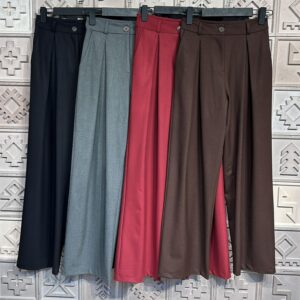 Trousers Double Pleat - Brand: Cream Rouge - Women & Kids, Baby Clothes Wholesale - TheBS Women