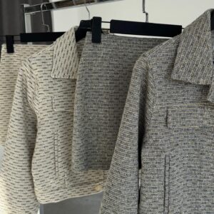 Bomber Jacket Set - Gray - Brand: Cream Rouge - Women & Kids, Baby Clothes Wholesale - TheBS Women