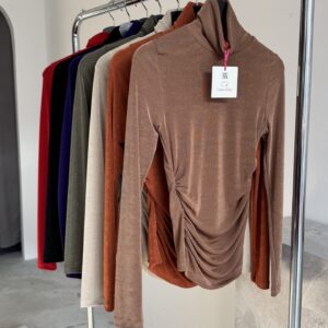 Turtleneck Blouse - Brand: Cream Rouge - Women & Kids, Baby Clothes Wholesale - TheBS Women