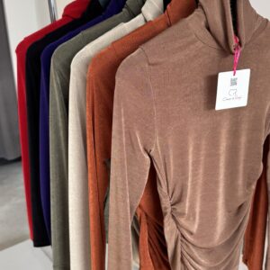 Turtleneck Blouse - Brand: Cream Rouge - Women & Kids, Baby Clothes Wholesale - TheBS Women