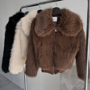 Short Fur Coat - Brand: Cream Rouge - Women & Kids, Baby Clothes Wholesale - TheBS Women