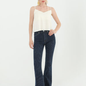 Women's Striped Loose Denim Trousers - Brand: SOUL - Women & Kids, Baby Clothes Wholesale - TheBS Women