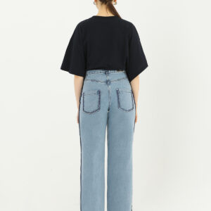 Women's Stripe Detailed Wide Leg Trousers - Brand: SOUL - Women & Kids, Baby Clothes Wholesale - TheBS Women