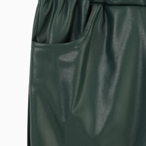 Women's Carrot Shape Leather Trousers - Brand: Puane - Women & Kids, Baby Clothes Wholesale - TheBS Women