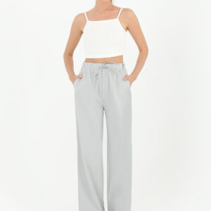 Women's Pocket Detail Belted Carrot Trousers - Brand: Puane - Women & Kids, Baby Clothes Wholesale - TheBS Women