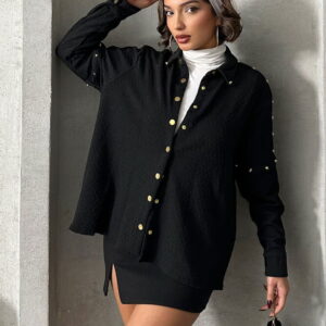 Drop Detail Wholesale Shirt - Brand: Topshow - Women & Kids, Baby Clothes Wholesale - TheBS Women