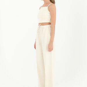 Women's Pocket Detail Belted Carrot Trousers - Brand: Puane - Women & Kids, Baby Clothes Wholesale - TheBS Women