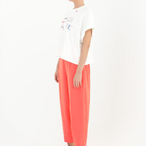 Linda Fabric Shalwar Form Trousers - Coral - Brand: Puane - Women & Kids, Baby Clothes Wholesale - TheBS Women