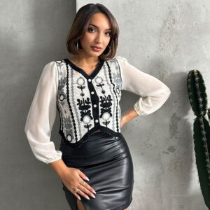 Button Down Short Wholesale Shirt - Brand: Topshow - Women & Kids, Baby Clothes Wholesale - TheBS Women