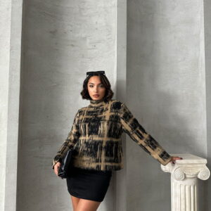 Knitted Sweater - Biscuit - Brand: Topshow - Women & Kids, Baby Clothes Wholesale - TheBS Women