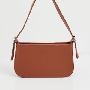 Plain Baguette Shoulder Bag - Tan - Brand: Bigdart - Women & Kids, Baby Clothes Wholesale - TheBS Women