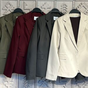 Single Button Sports Jacket - Brand: Cream Rouge - Women & Kids, Baby Clothes Wholesale - TheBS Women