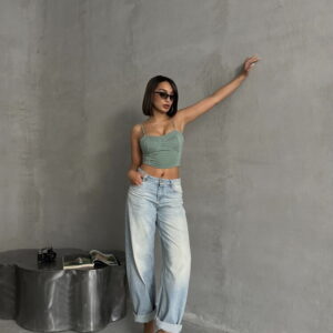 Pötikare Bustier - Green - Brand: Topshow - Women & Kids, Baby Clothes Wholesale - TheBS Women