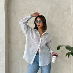 Embroidered Voile Shirt - Brand: Topshow - Women & Kids, Baby Clothes Wholesale - TheBS Women