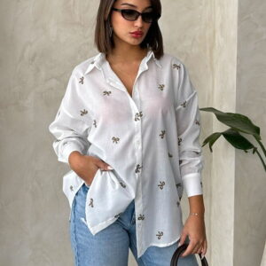 Embroidered Voile Shirt - Brand: Topshow - Women & Kids, Baby Clothes Wholesale - TheBS Women