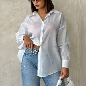 Embroidered Voile Wholesale Shirt - Brand: Topshow - Women & Kids, Baby Clothes Wholesale - TheBS Women