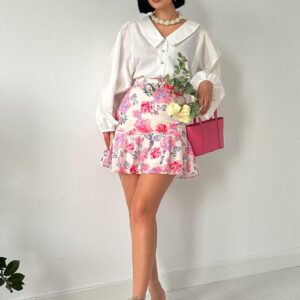 Floral Skirt - Brand: Elisa - Women & Kids, Baby Clothes Wholesale - TheBS Women