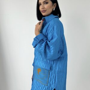 Quilted Shirt With Pockets - Brand: Elisa - Women & Kids, Baby Clothes Wholesale - TheBS Women