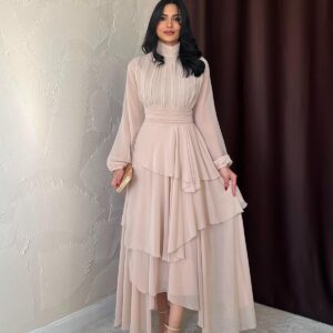 Waist Detailed Dress - Brand: Elisa - Women & Kids, Baby Clothes Wholesale - TheBS Women