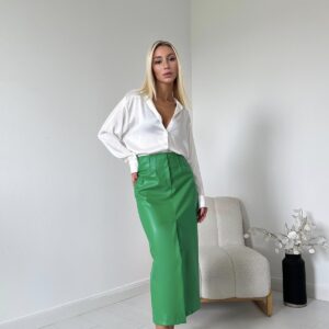 Slit Ornamental Placket Skirt - Brand: Elisa - Women & Kids, Baby Clothes Wholesale - TheBS Women